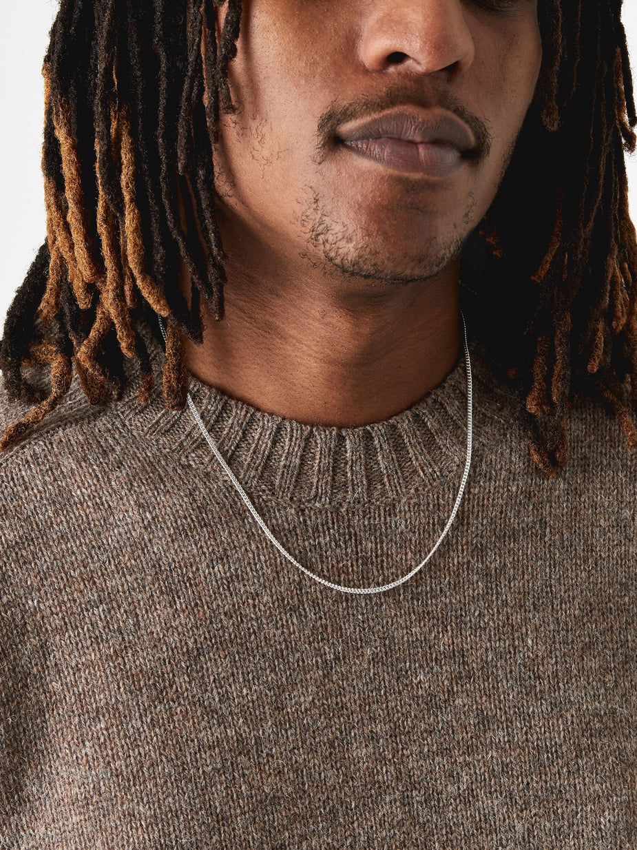 Goods By Goodhood Goods by Goodhood Curb Chain / Silver / 2.1mm Gauge / 50cm - 50cm - Silver