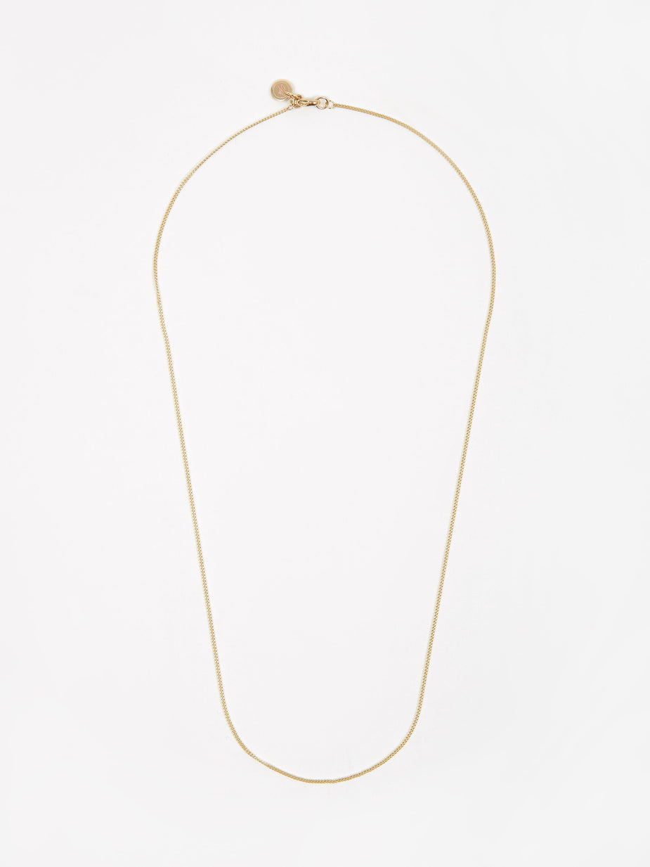 Goods By Goodhood Goods by Goodhood Curb Chain / Gold / 1.2mm Gauge / 50cm - 50cm - Gold