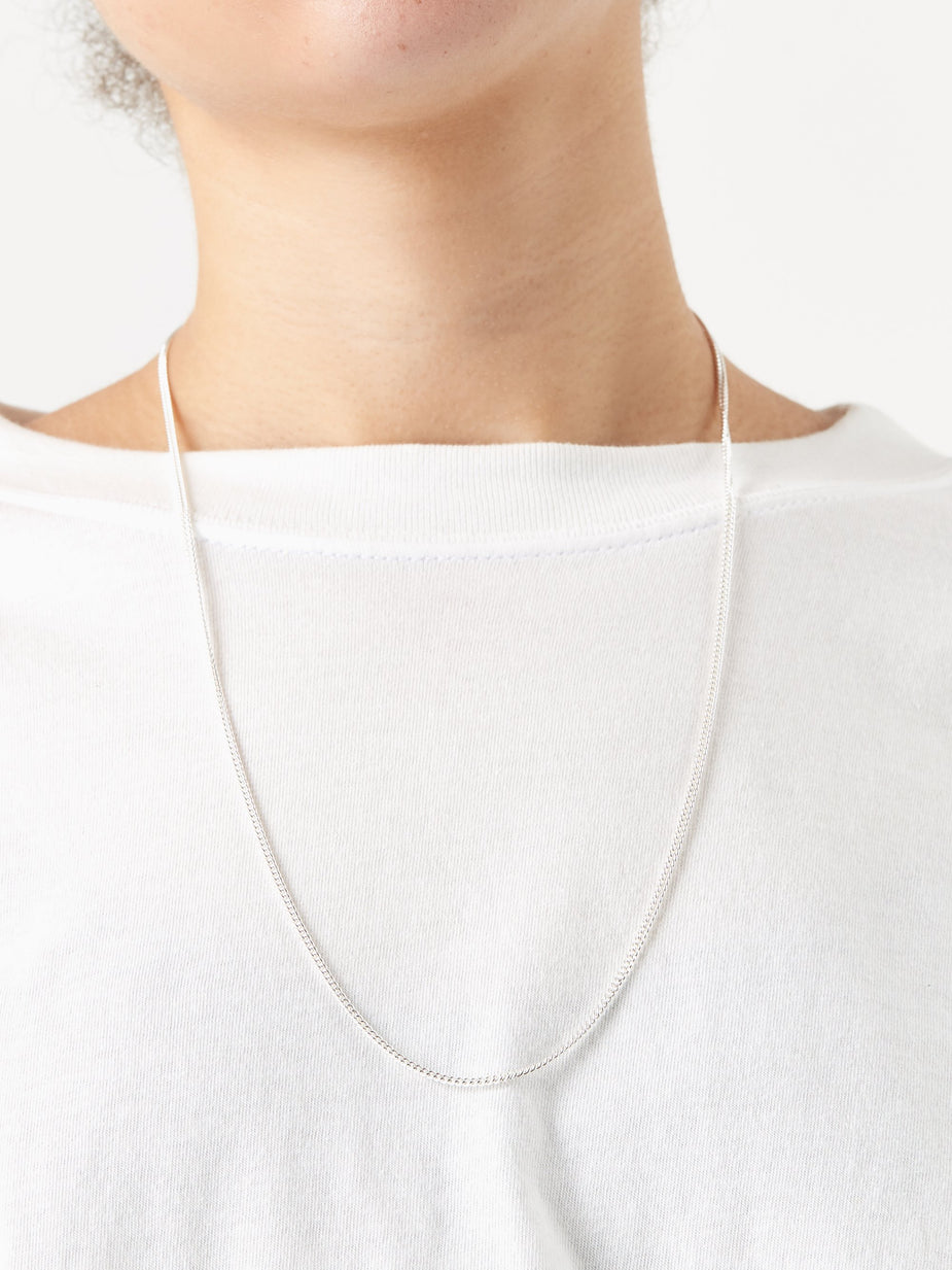 Goods By Goodhood Goods by Goodhood Curb Chain / Silver / 2.1mm Gauge / 60cm - 60cm - Silver