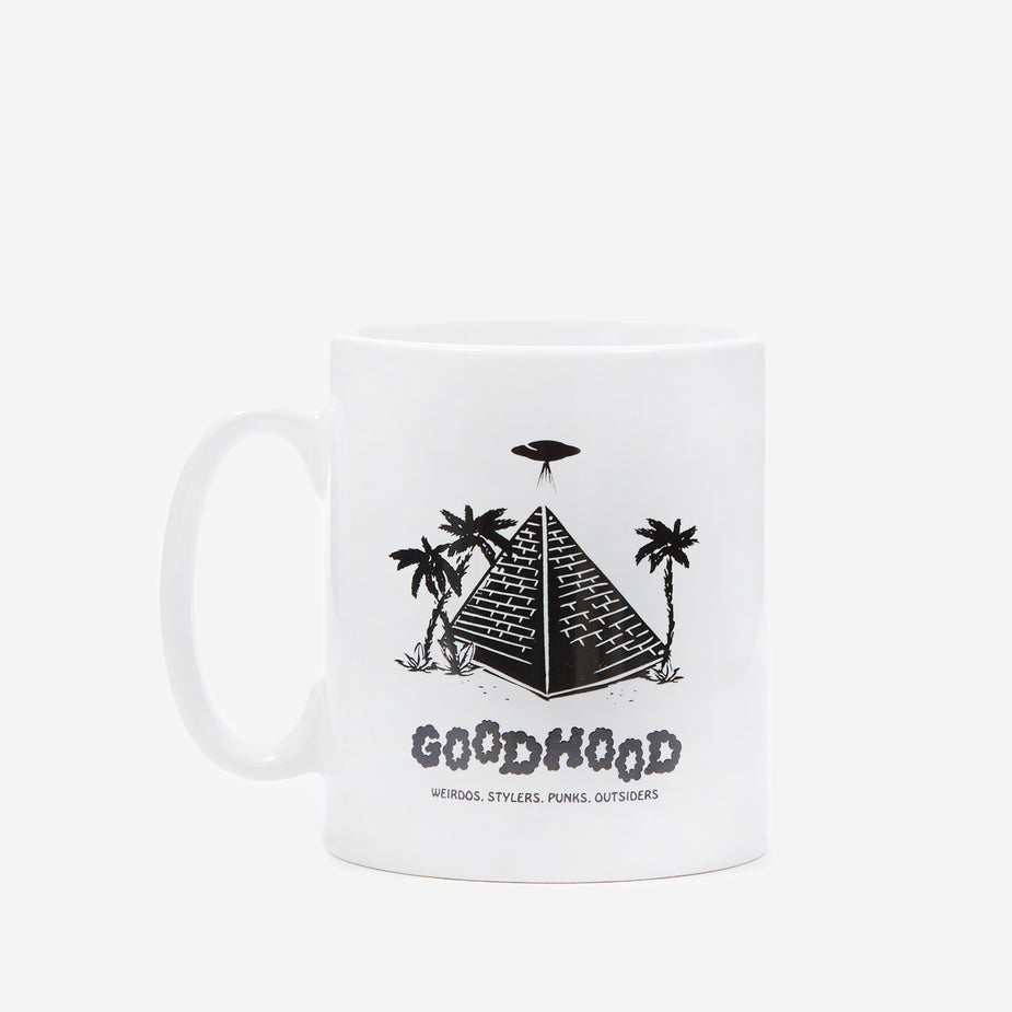 Goods By Goodhood Goods by Goodhood Pyramid Mug - White - White