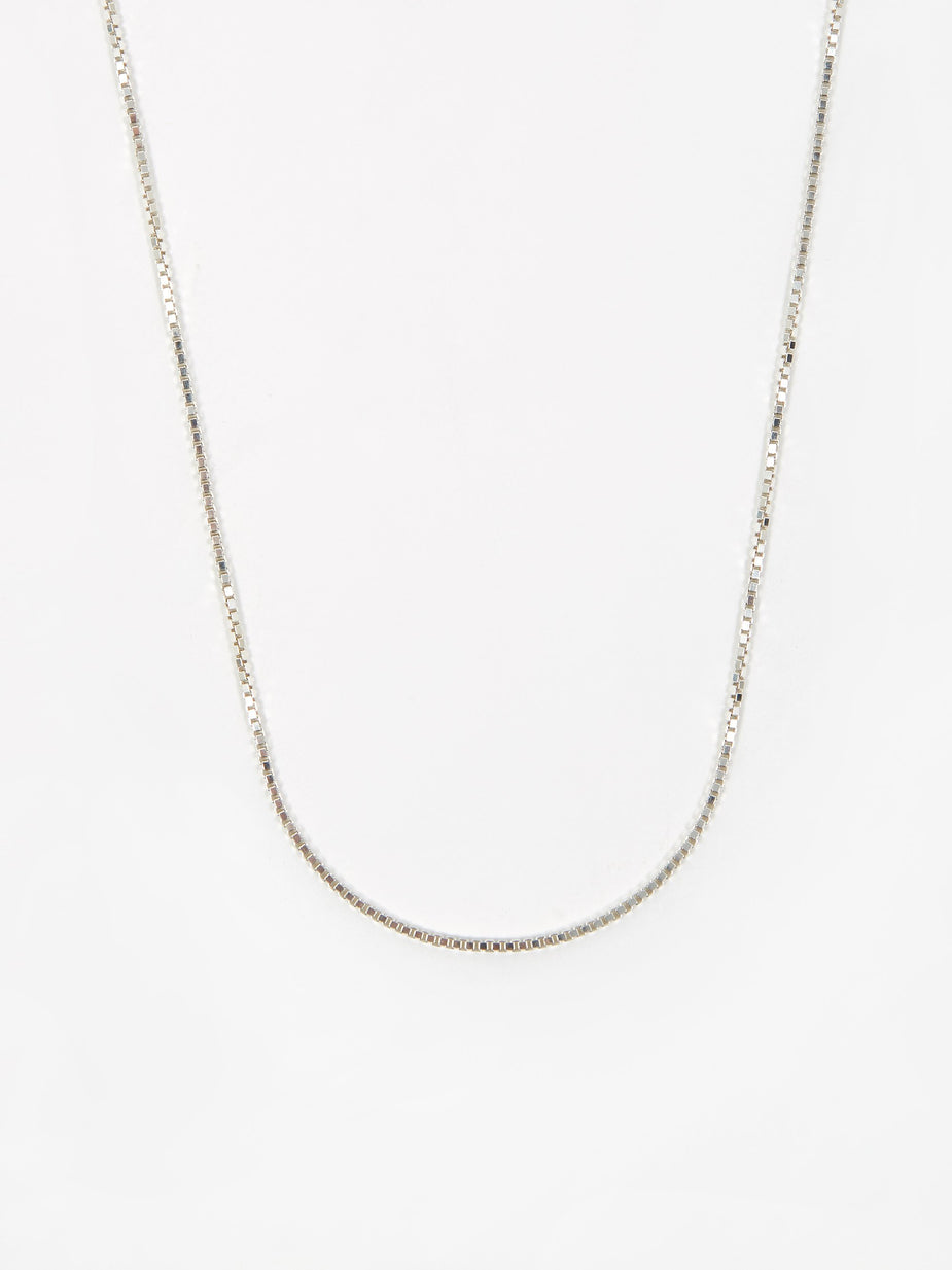 Goods By Goodhood Goods by Goodhood Venetian Chain / Silver / 1.5mm Gauge / 50cm - 50cm - Silver