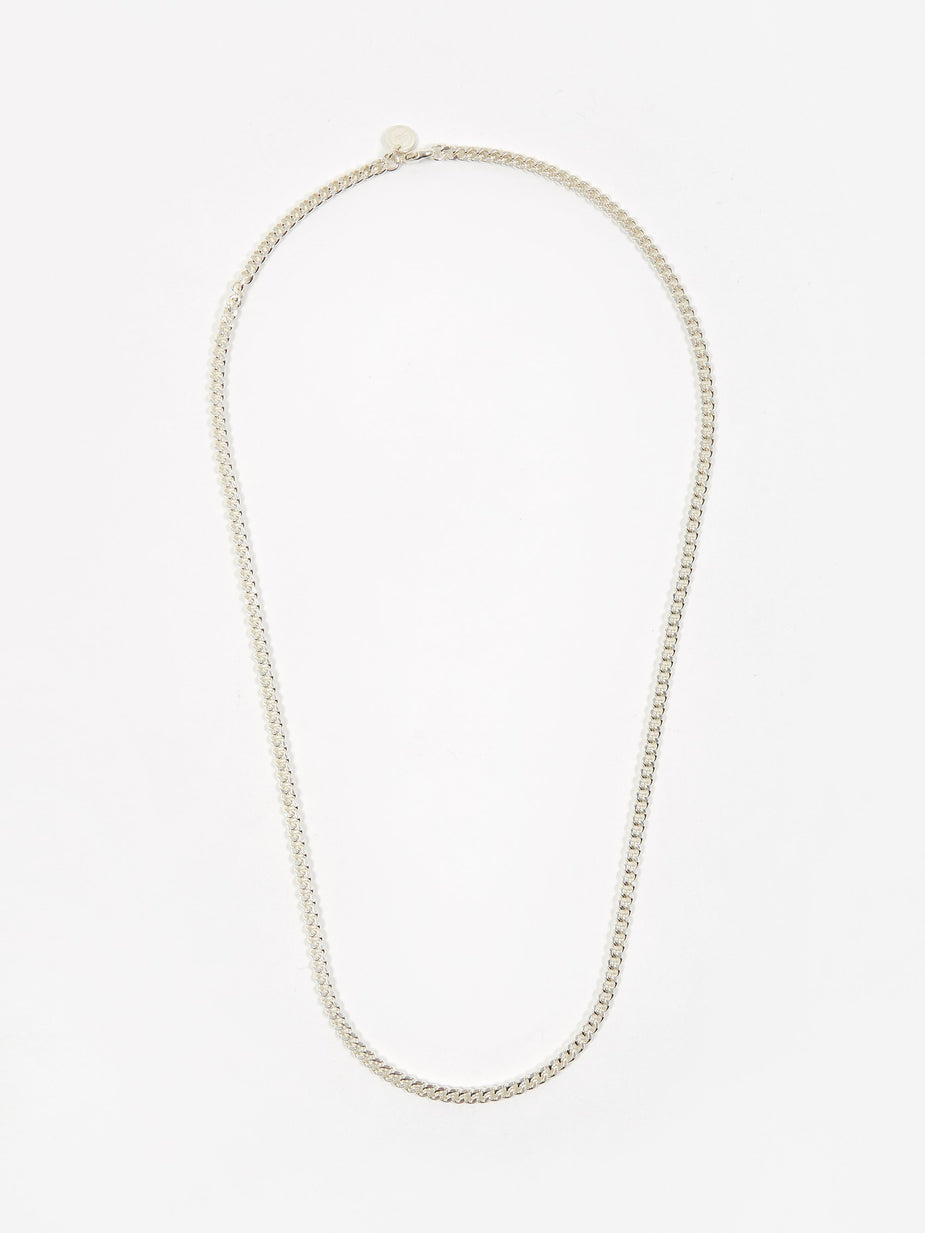 Goods By Goodhood Goods by Goodhood Curb Chain / Silver / 3.5mm Gauge / 50cm - 50cm - Silver