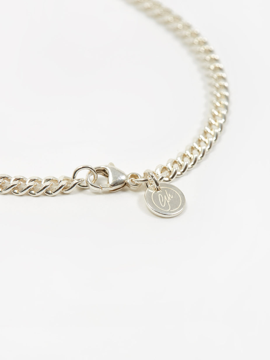 Goods By Goodhood Goods by Goodhood Curb Chain / Silver / 3.5mm Gauge / 60cm - 60cm - Silver