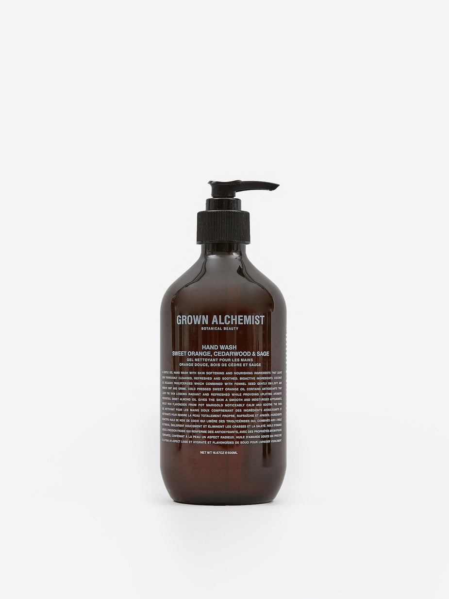 Grown Alchemist Grown Alchemist Hand Wash: Sweet Orange, Cedarwood & Sage - 500ml - Other