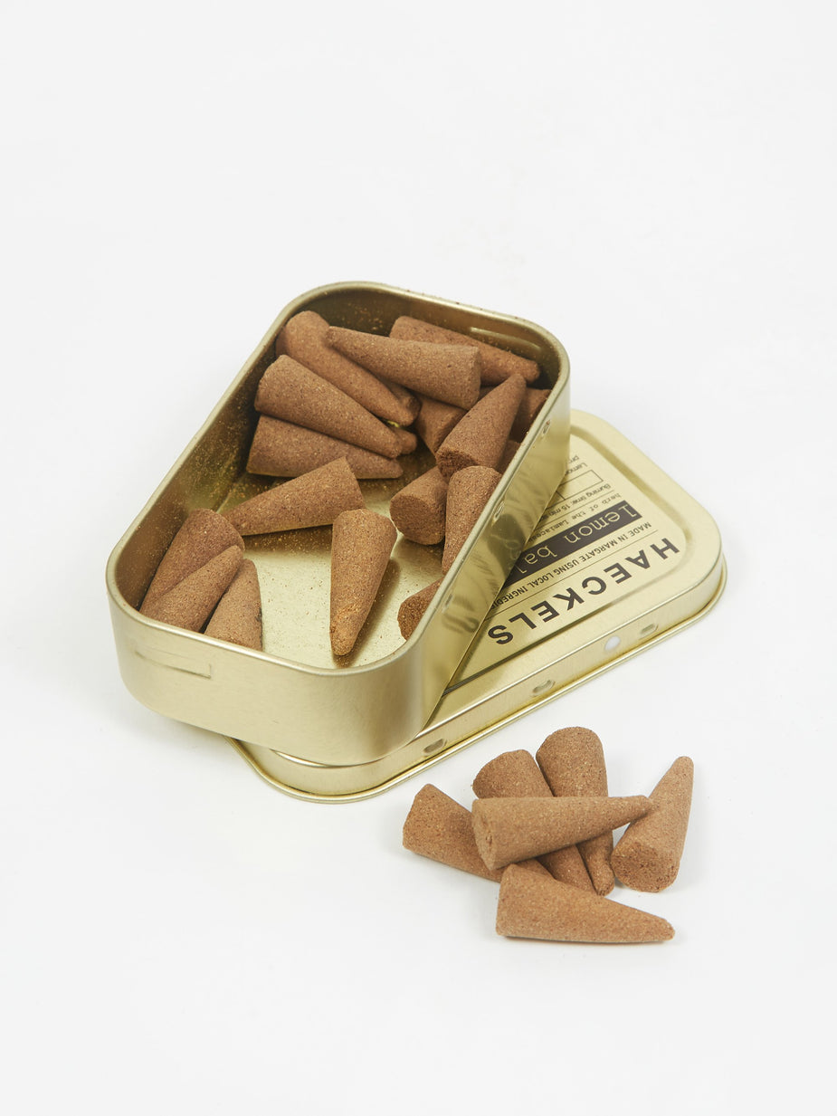 Haeckels Haeckels Incense Tin - Lemon Balm - Gold