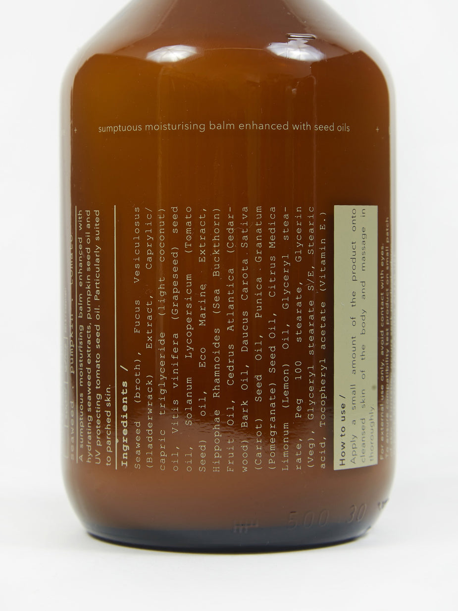 Haeckels Haeckels Bladderwrack & Pumpkin Body Balm - 500ml - Other
