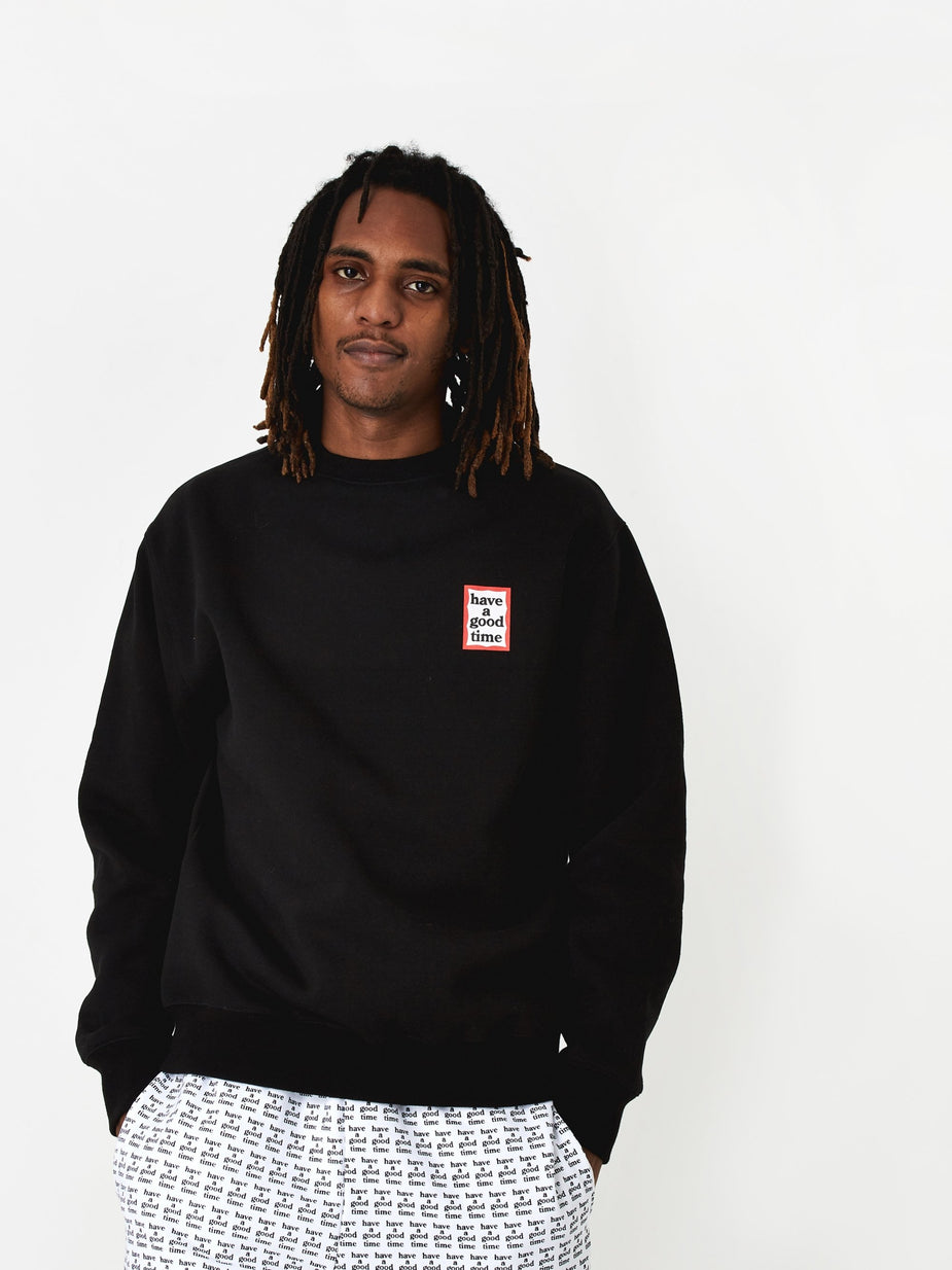 Have A Good Time Have A Good Time Mini Frame Sweatshirt - Black - Black