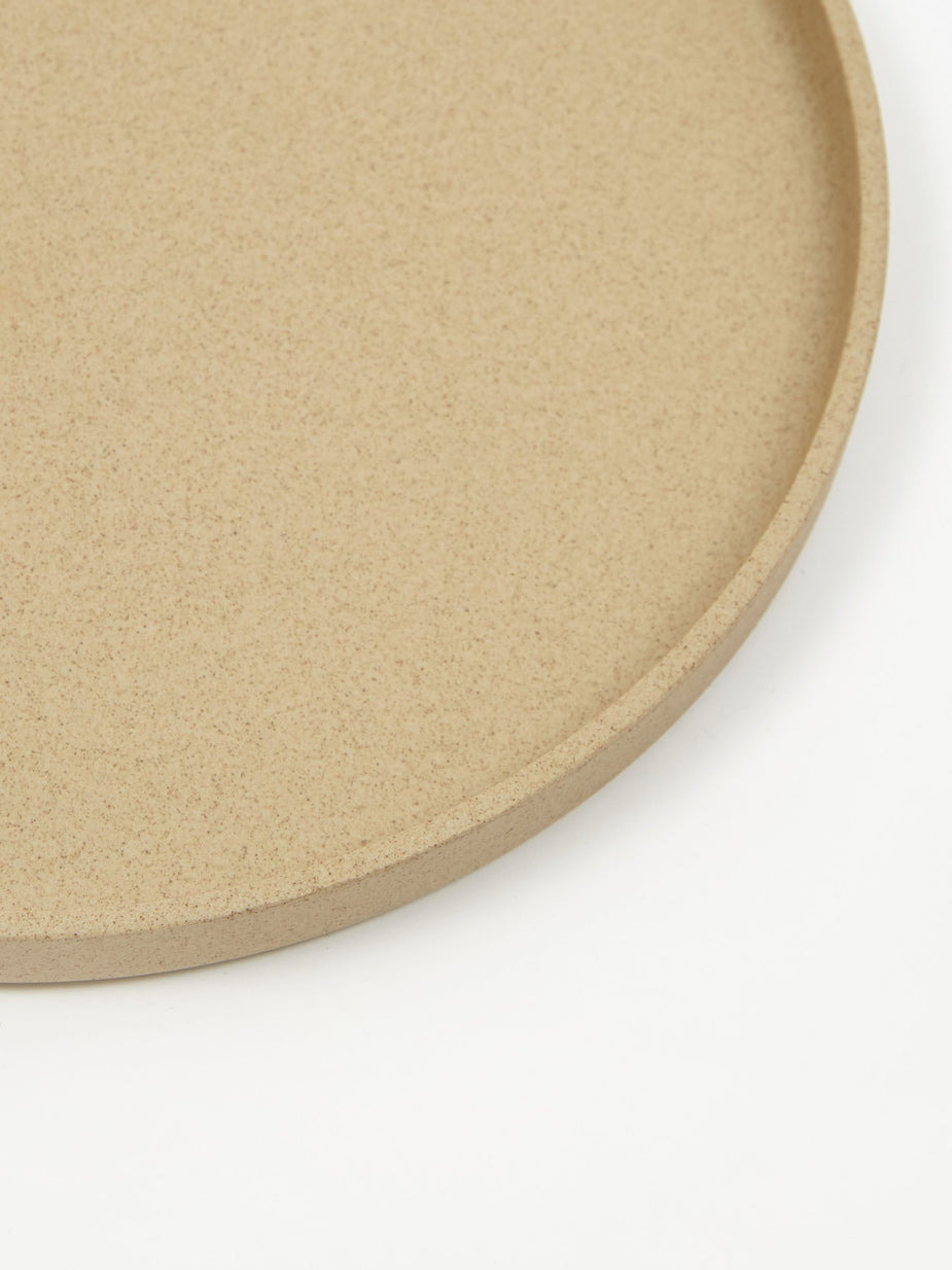 Hasami Porcelain Hasami Porcelain Plate Natural - 255x21 - Neutrals