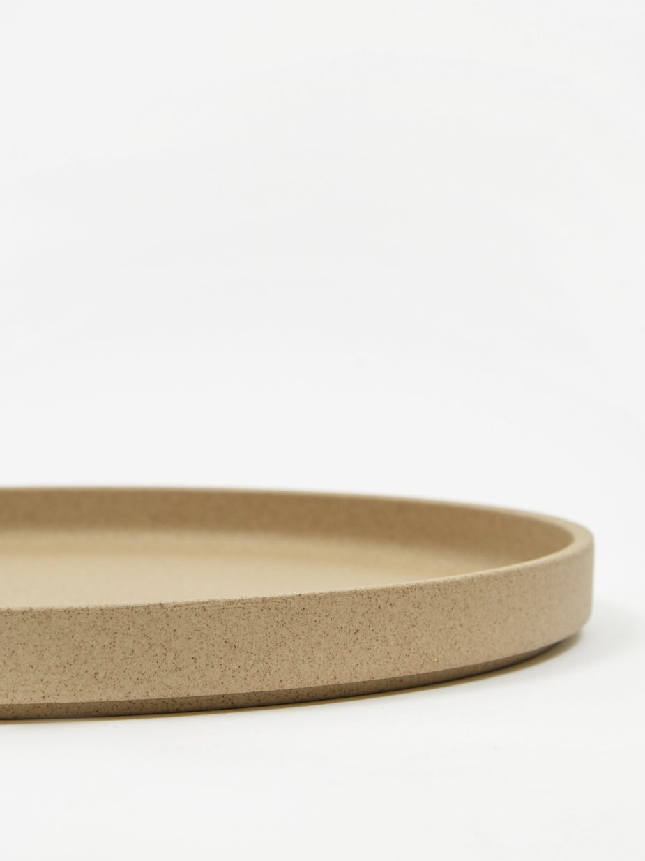 Hasami Porcelain Hasami Porcelain Plate Natural - 255x21 - Neutrals