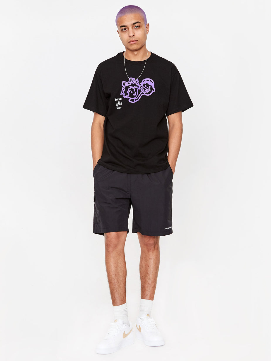 Have A Good Time Have A Good Time Aqua Short - Black - Black
