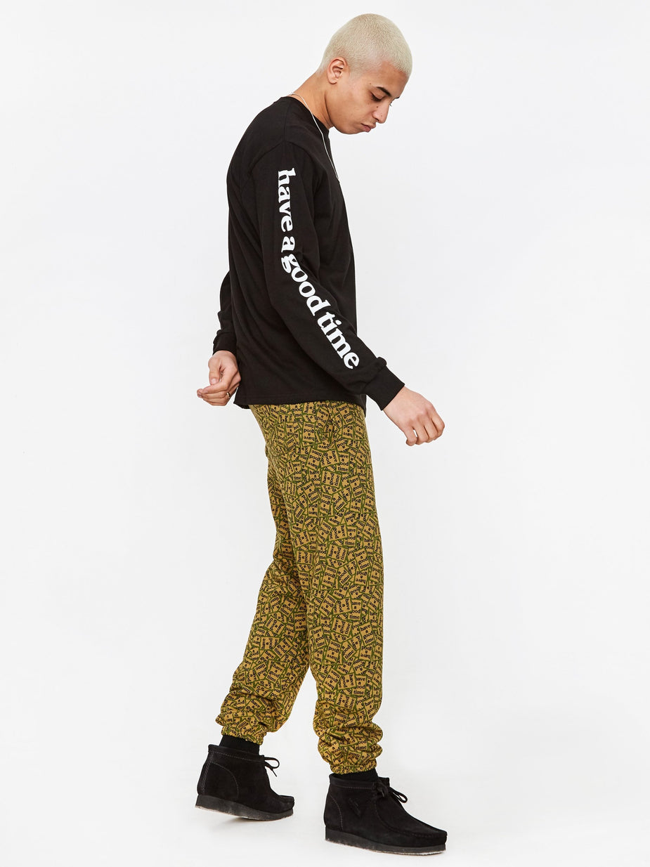 Have A Good Time Have A Good Time Arm Bubble Side Logo Longsleeve T-Shirt - Black - Black