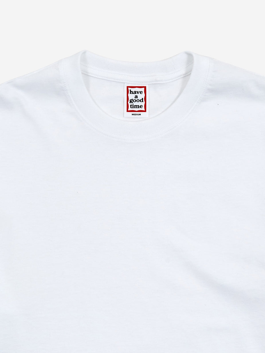 Have A Good Time Have A Good Time Arm Bubble Side Logo Longsleeve T-Shirt - White - White
