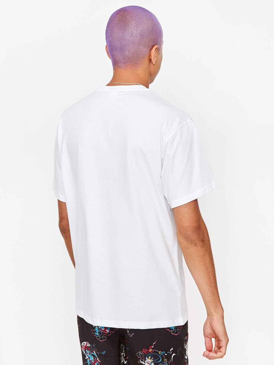 Have A Good Time Have A Good Time College Logo T-Shirt - White - White