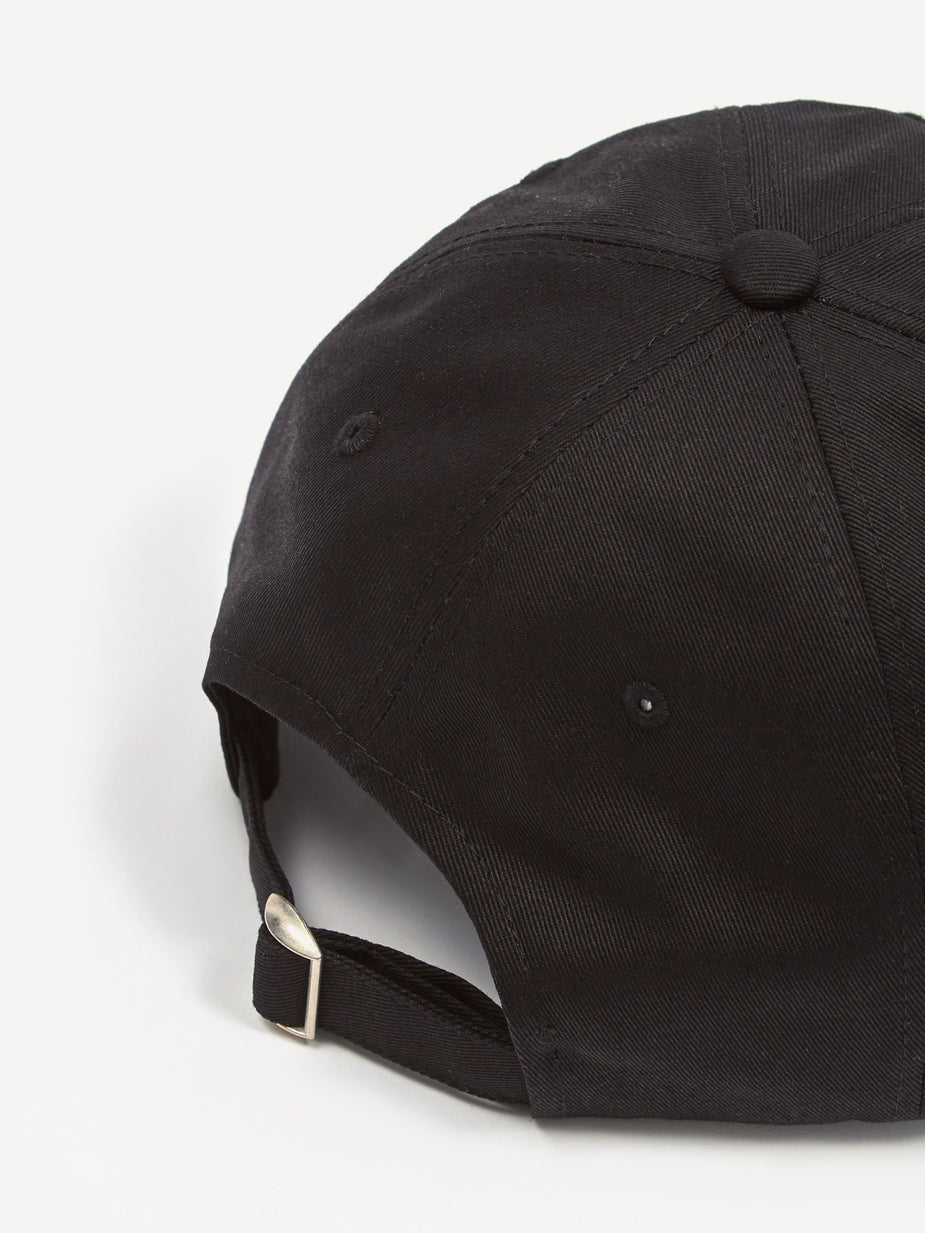 Have A Good Time Have A Good Time Embroidered Logo Flat 6 Panel Cap - Black - Black
