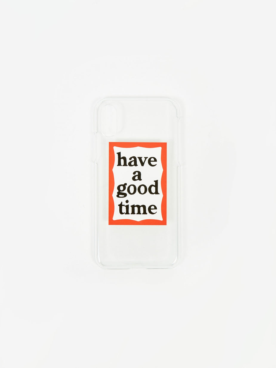 Have A Good Time Have A Good Time Frame X/XS IPhone Case - Clear - Other