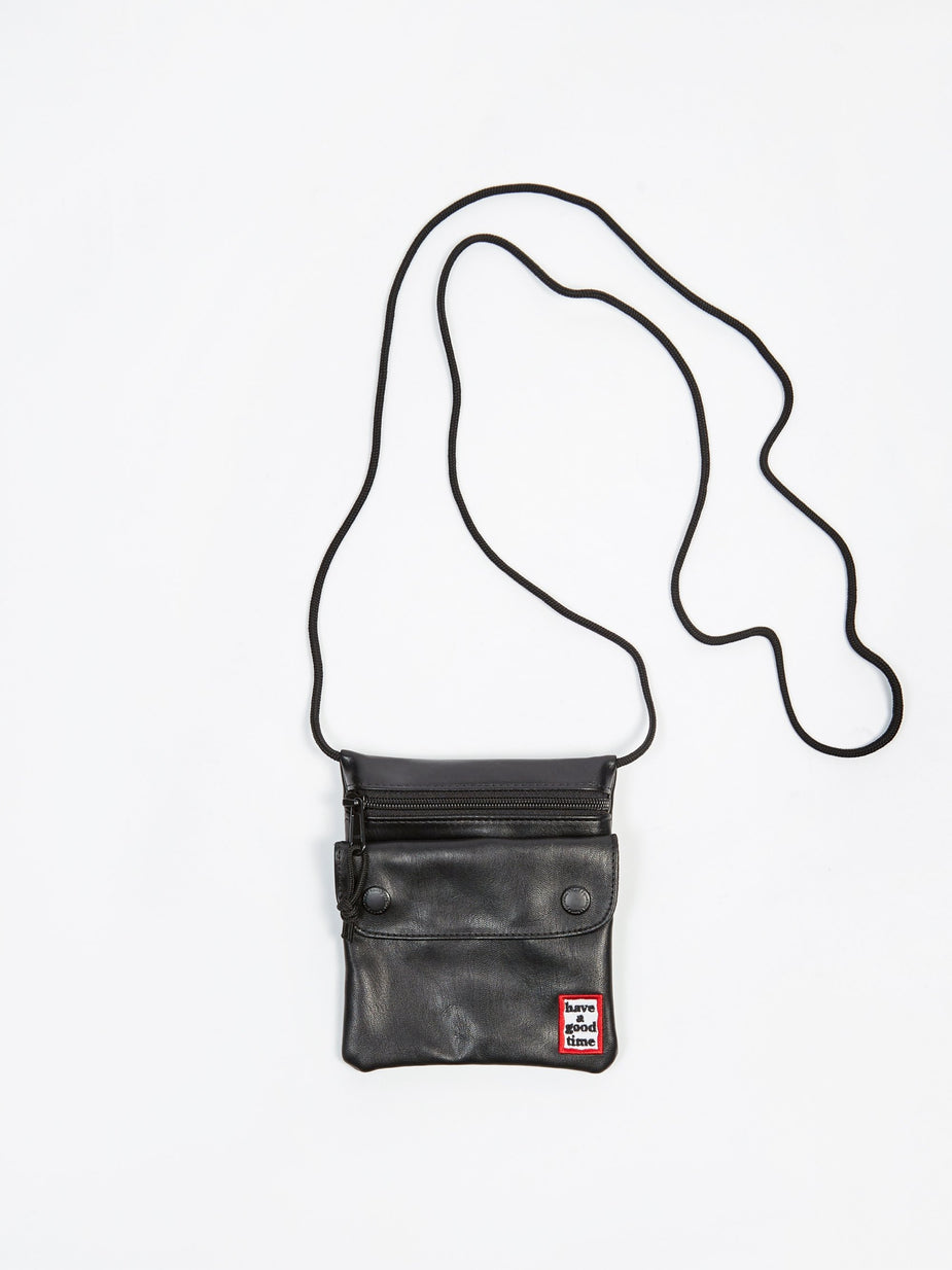 Have A Good Time Have A Good Time Frame Leather Shoulder Bag - Black - Black