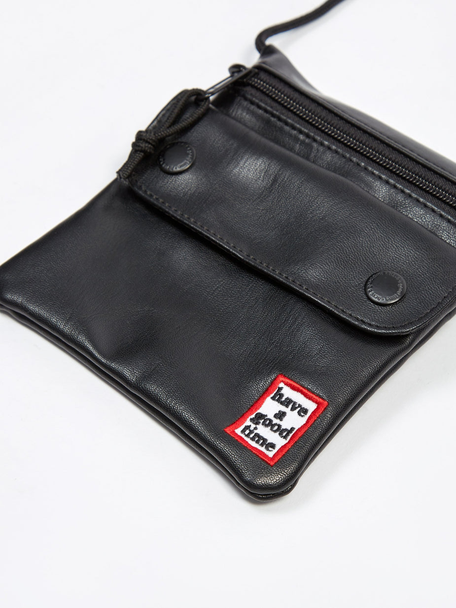 Have A Good Time Have A Good Time Frame Leather Shoulder Bag - Black - Black