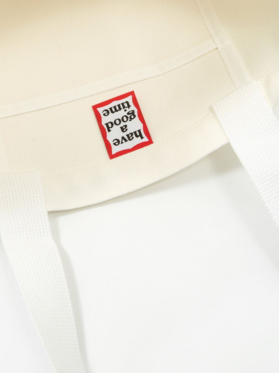 Have A Good Time Have A Good Time Frame Tote Bag - White. - White