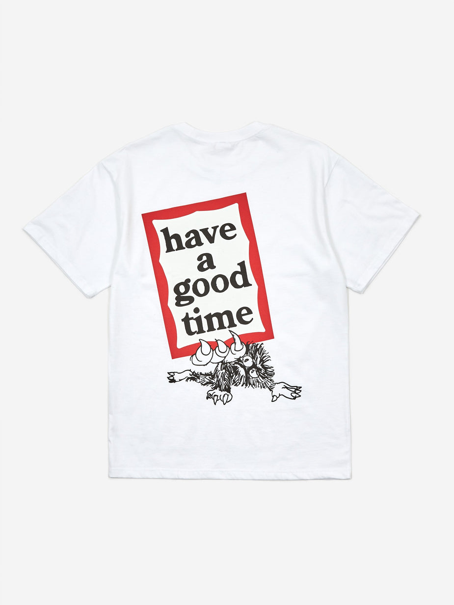 Have A Good Time Have A Good Time Horfee Back Frame T-Shirt - White - White