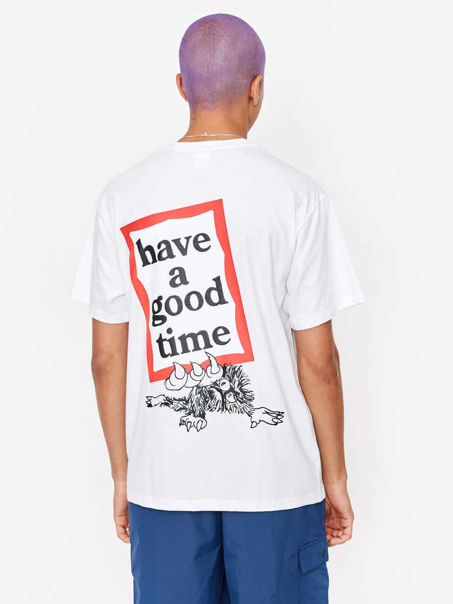 Have A Good Time Have A Good Time Horfee Back Frame T-Shirt - White - White