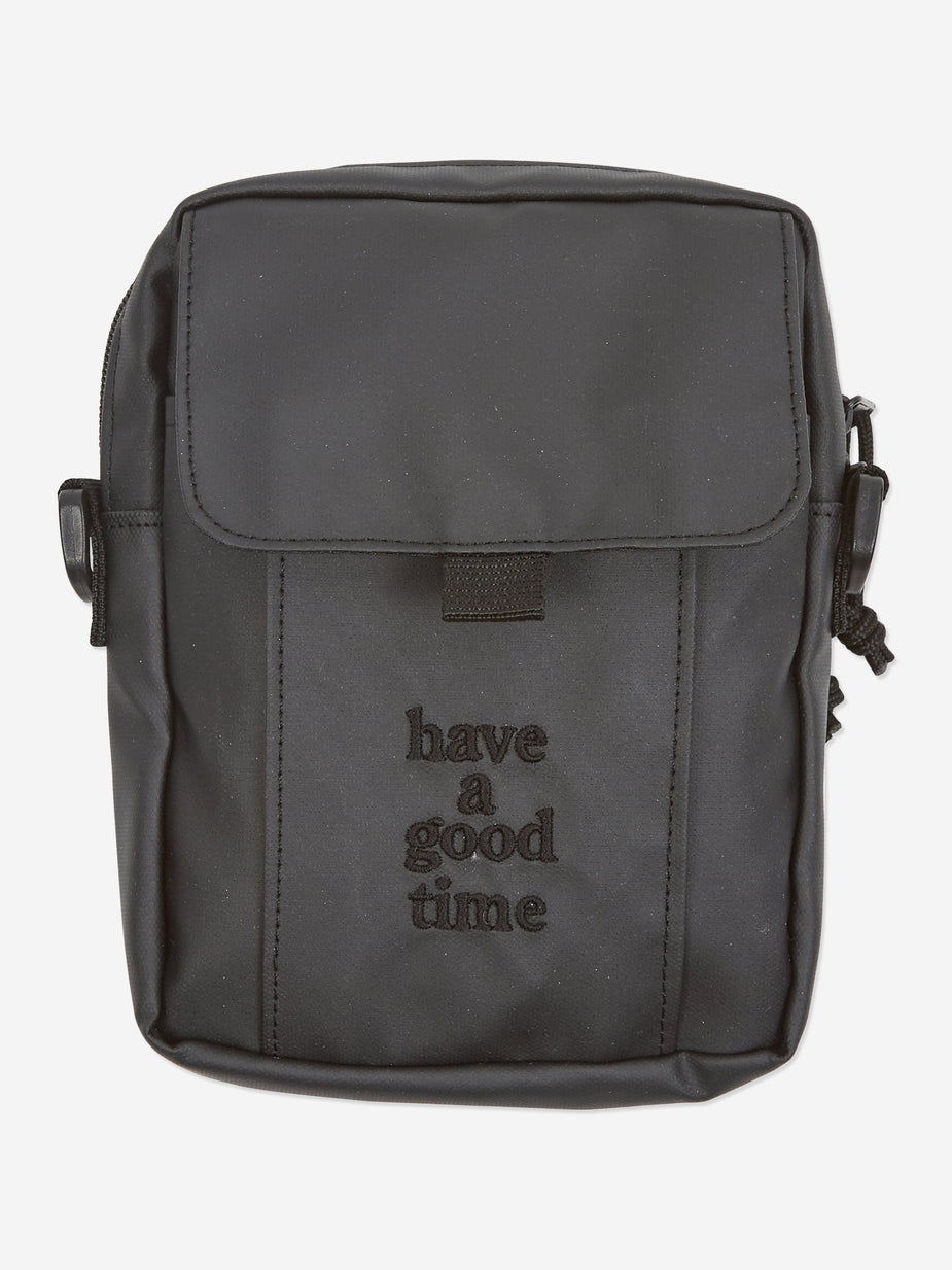 Have A Good Time Have A Good Time Logo Shoulder Bag - Charcoal - Grey