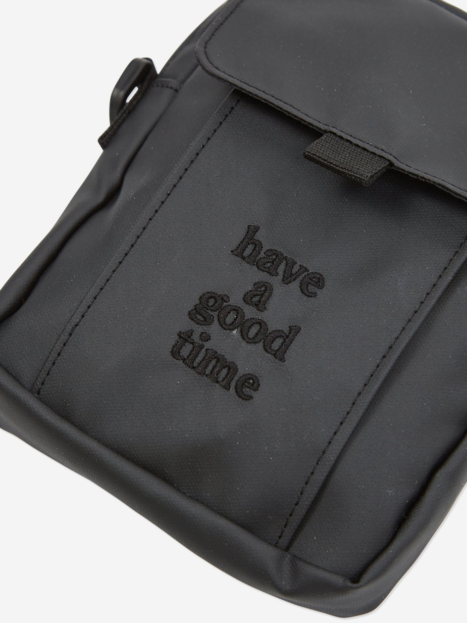 Have A Good Time Have A Good Time Logo Shoulder Bag - Charcoal - Grey