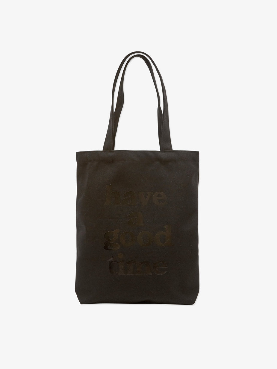 Have A Good Time Have A Good Time Logo Tote Bag - Black - Black