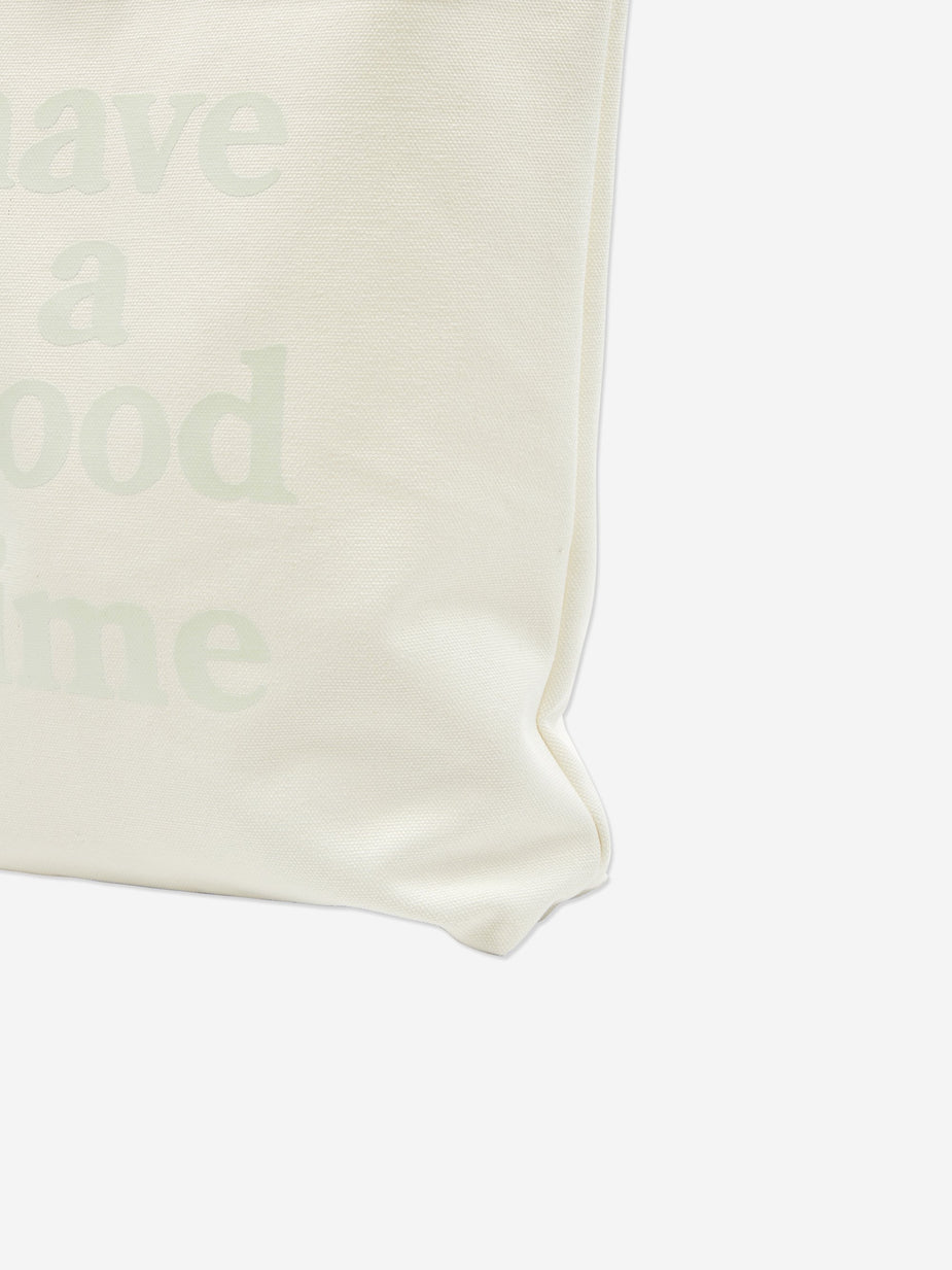 Have A Good Time Have A Good Time Logo Tote Bag - White - White
