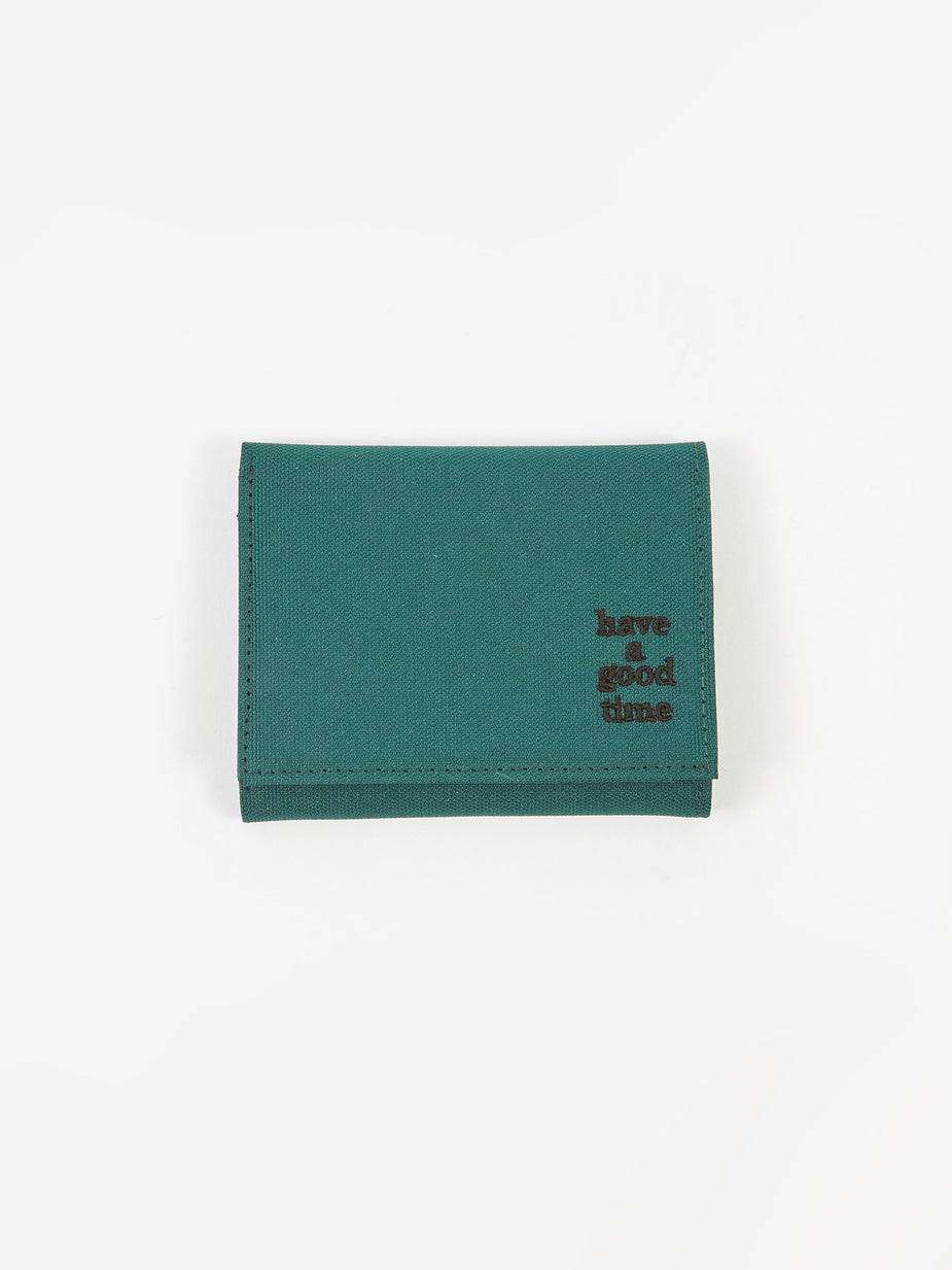 Have A Good Time Have A Good Time Logo Wallet - Smokey Green - Green