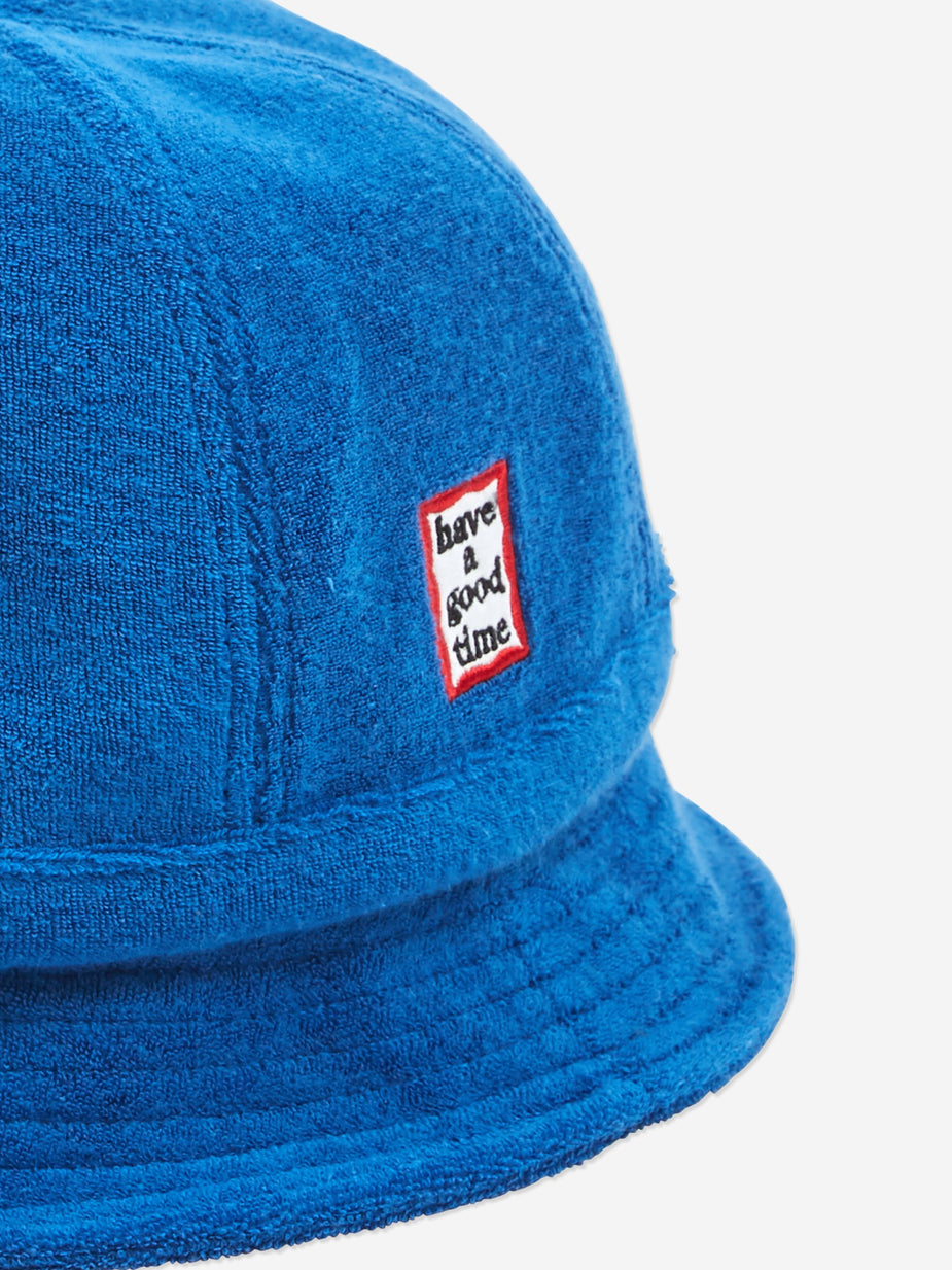 Have A Good Time Have A Good Time Military Terry Bucket Hat - Marine Blue - Blue