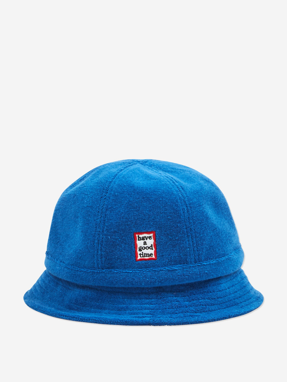 Have A Good Time Have A Good Time Military Terry Bucket Hat - Marine Blue - Blue