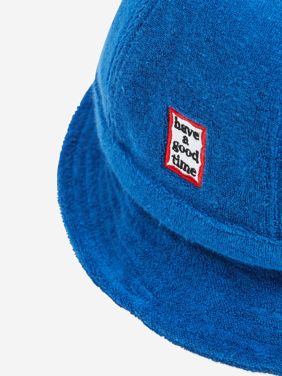 Have A Good Time Have A Good Time Military Terry Bucket Hat - Marine Blue - Blue