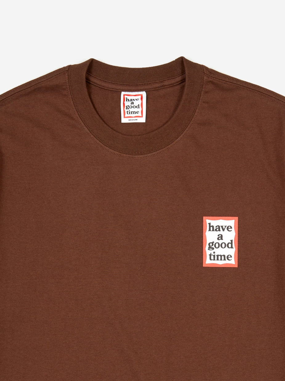 Have A Good Time Have A Good Time Mini Frame T-Shirt - Chocolate - Other