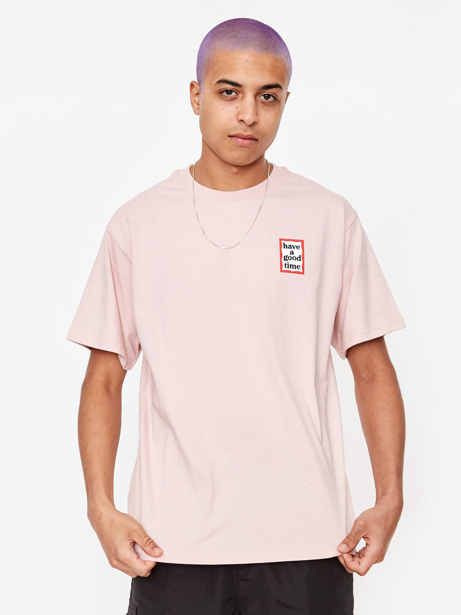 Have A Good Time Have A Good Time Mini Frame T-Shirt - Ash Pink - Pink