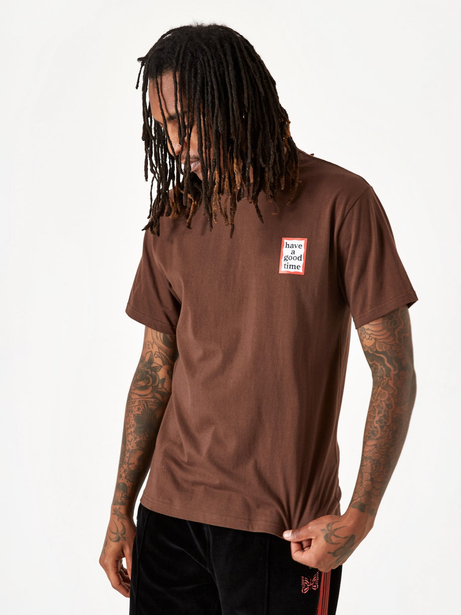 Have A Good Time Have A Good Time Mini Frame T-Shirt - Chocolate - Other