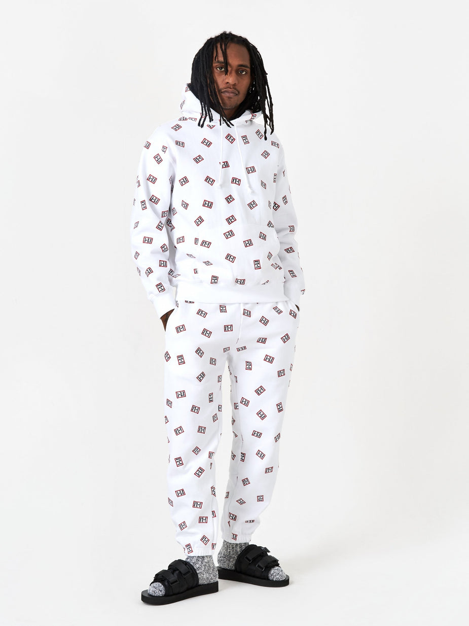 Have A Good Time Have A Good Time Mini Mini Frame Allover Hooded Sweatshirt - White - White
