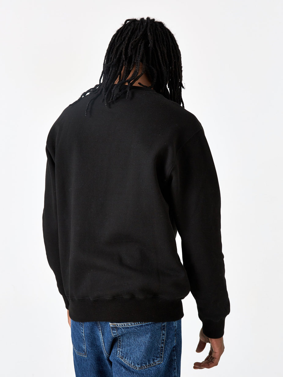 Have A Good Time Have A Good Time Mini Mini Frame Neck Crewneck Sweatshirt - Black - Black