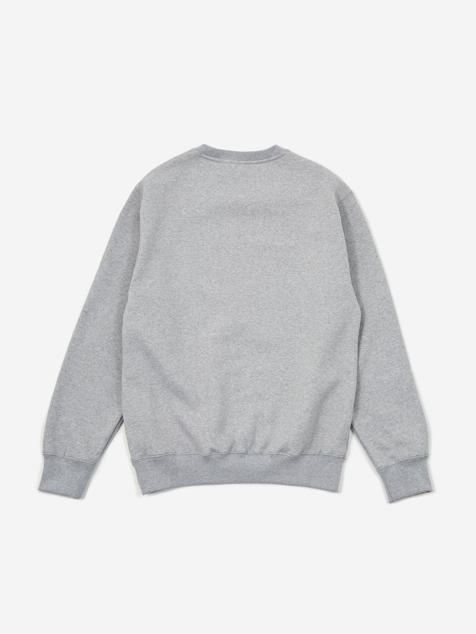 Have A Good Time Have A Good Time Side Logo Crewneck Sweatshirt - Heather Grey - Grey