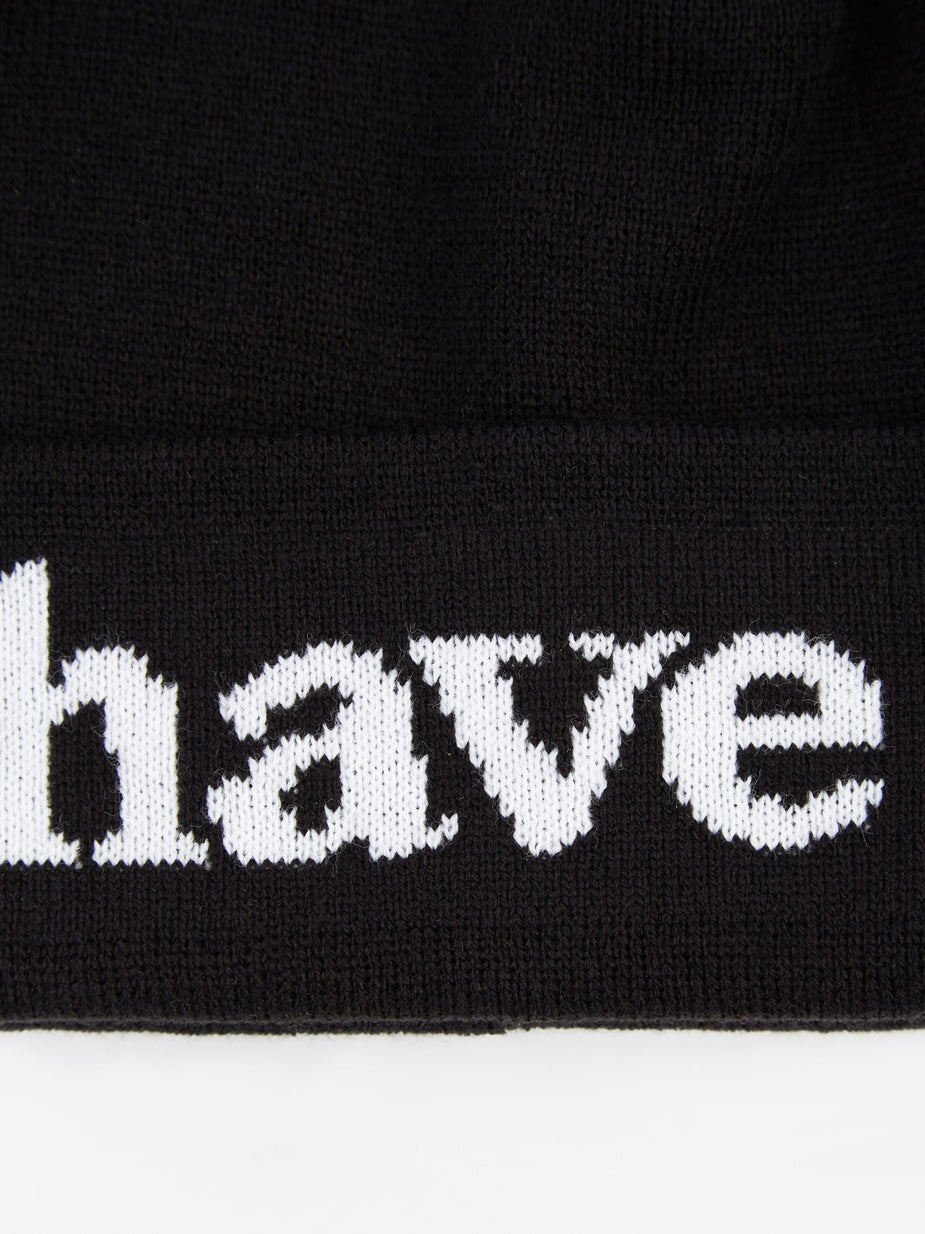 Have A Good Time Have A Good Time Side Logo Beanie - Black - Black