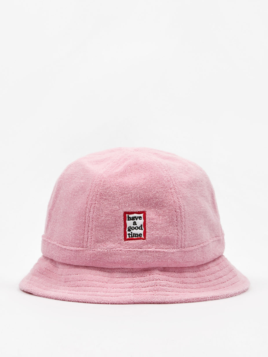 Have A Good Time Have A Good Time Terry Bucket Hat - Pink - Pink