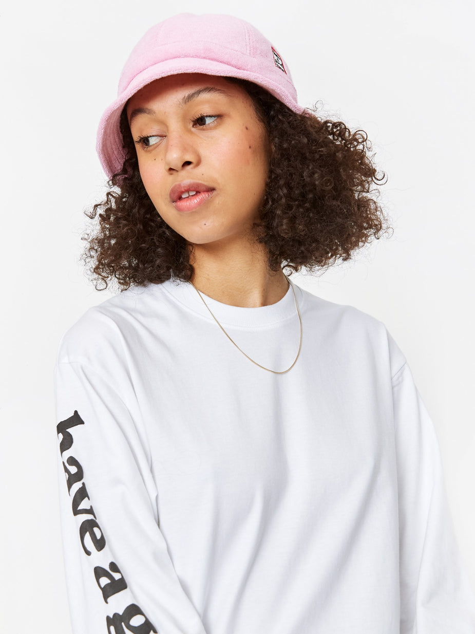 Have A Good Time Have A Good Time Terry Bucket Hat - Pink - Pink