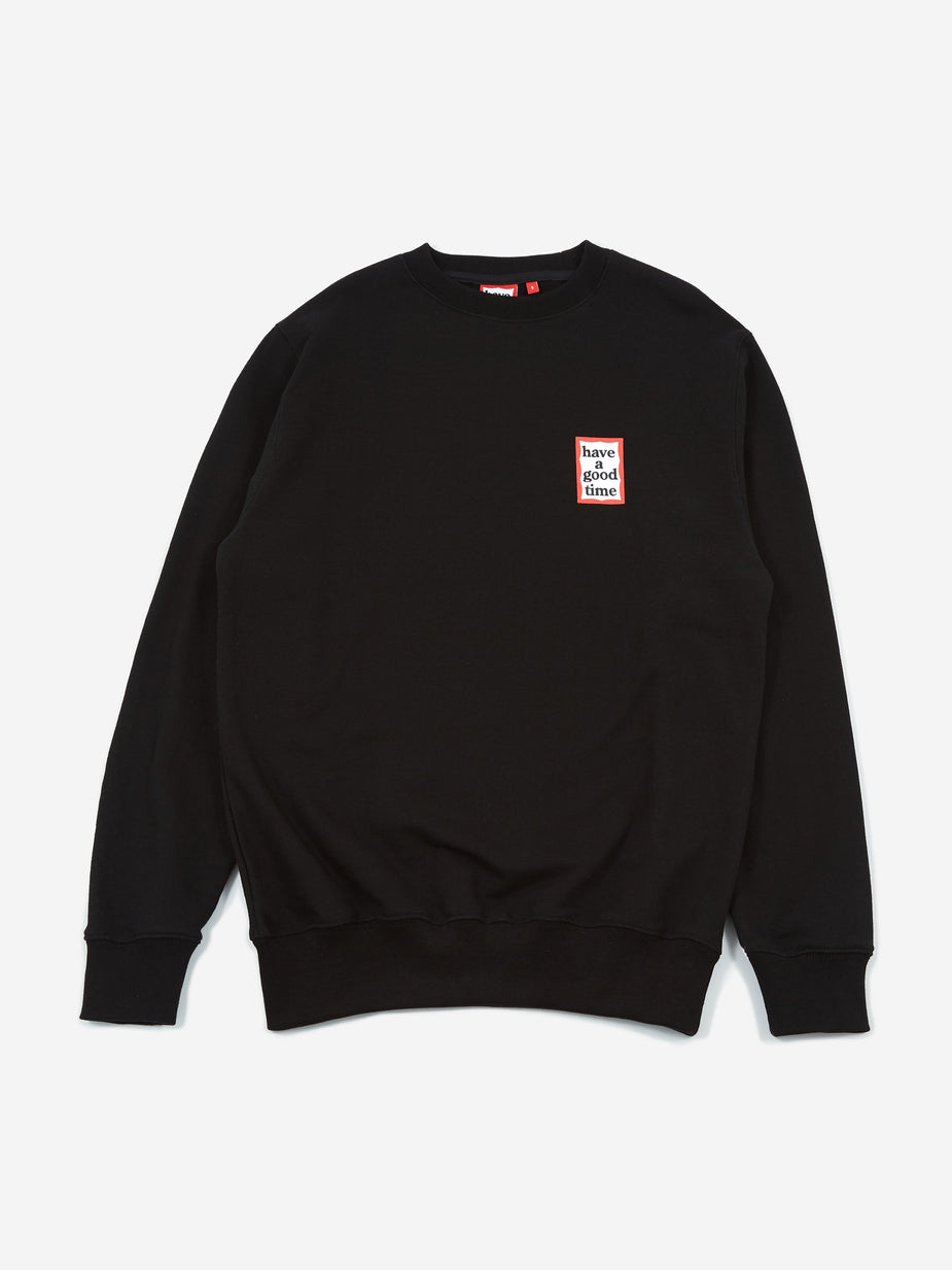 Have A Good Time Have A Good Time Mini Frame Sweatshirt - Black - Black