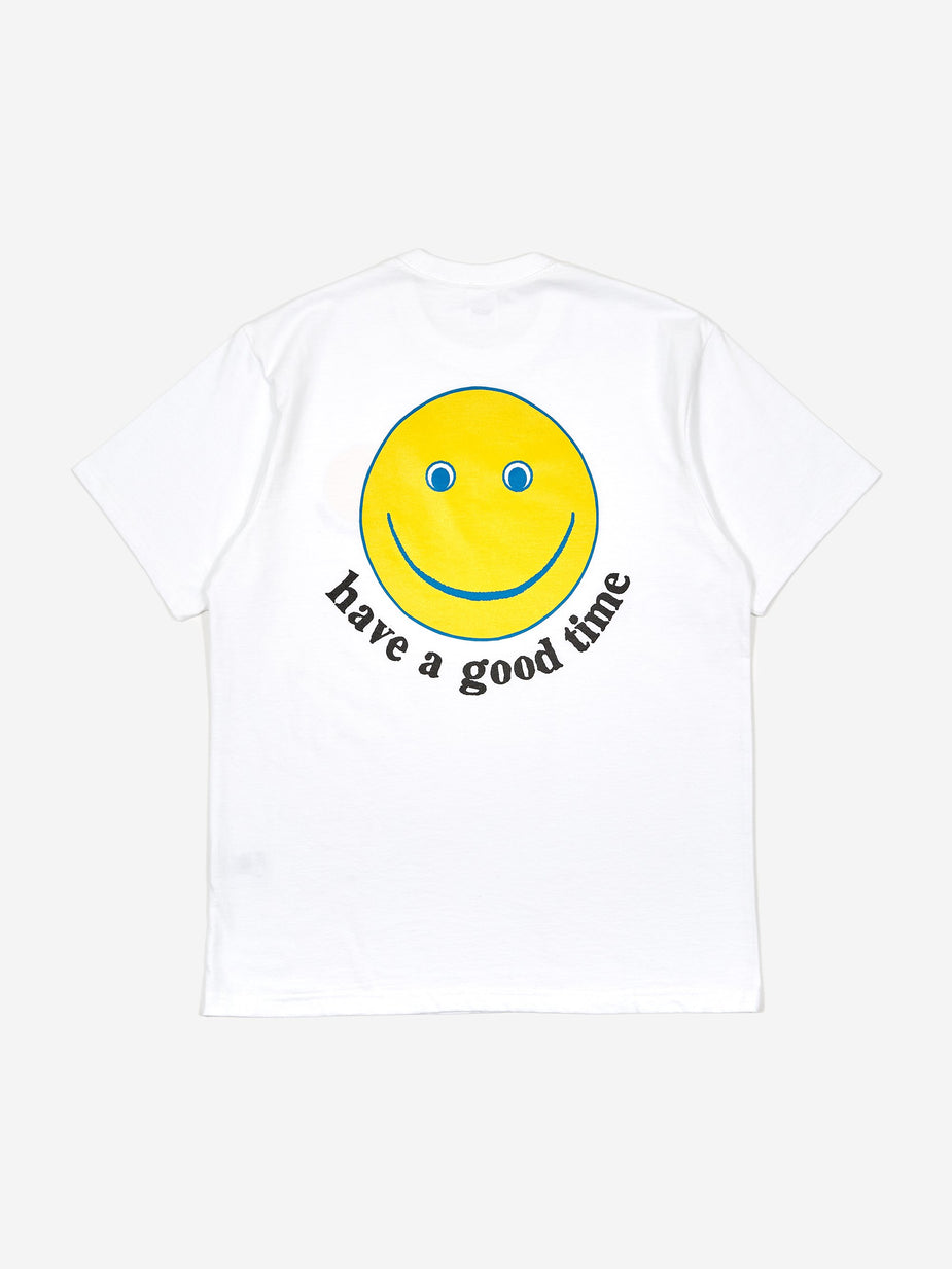 Have A Good Time Have A Good Time Smile T-Shirt - White - White