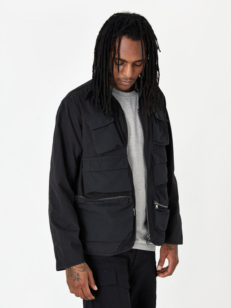 Haven Haven Tactical Jacket Cotton Nylon Ripstop - Black - Black