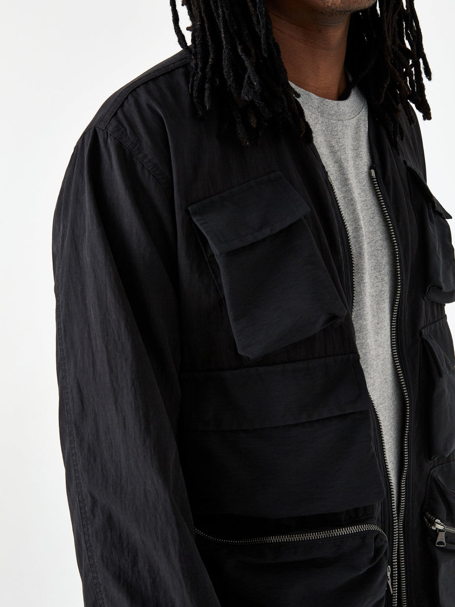 Haven Haven Tactical Jacket Cotton Nylon Ripstop - Black - Black