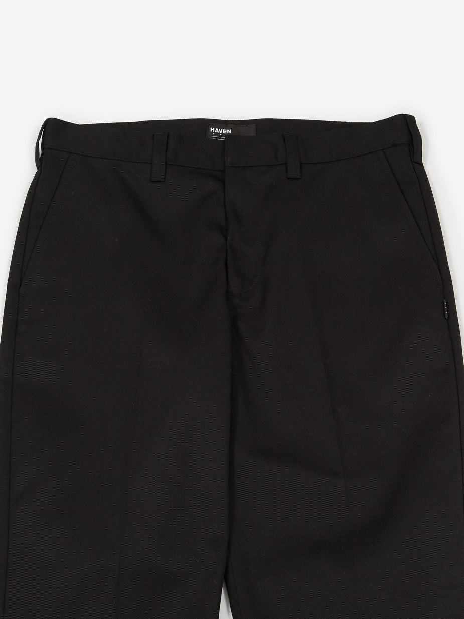 Haven Haven Work Trouser Polyester Cotton Twill - Black - Black