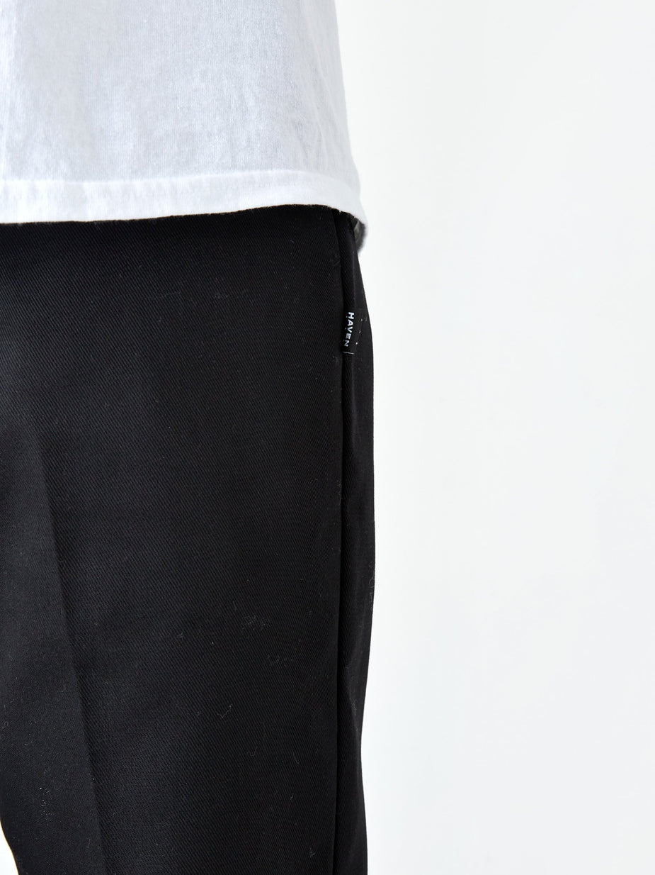 Haven Haven Work Trouser Polyester Cotton Twill - Black - Black