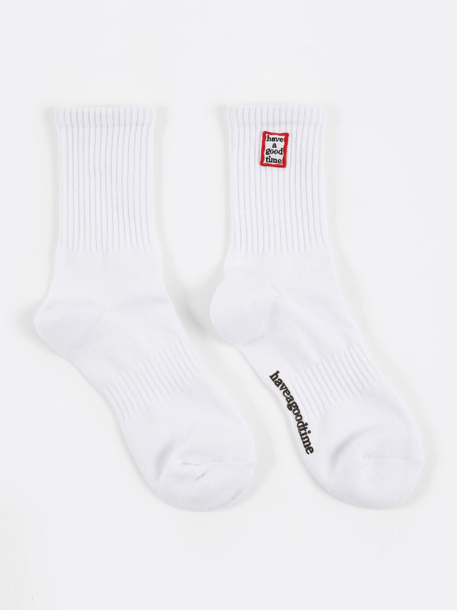 Have A Good Time Have A Good Time Frame Socks - White - White