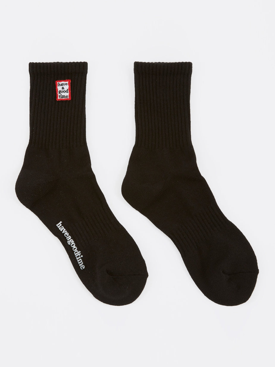 Have A Good Time Have A Good Time Frame Socks - Black - Black