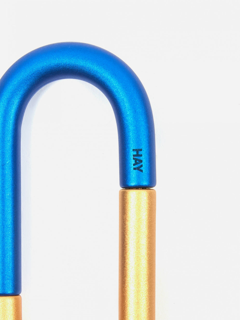 HAY Hay Cane Key Ring - Blue - Blue